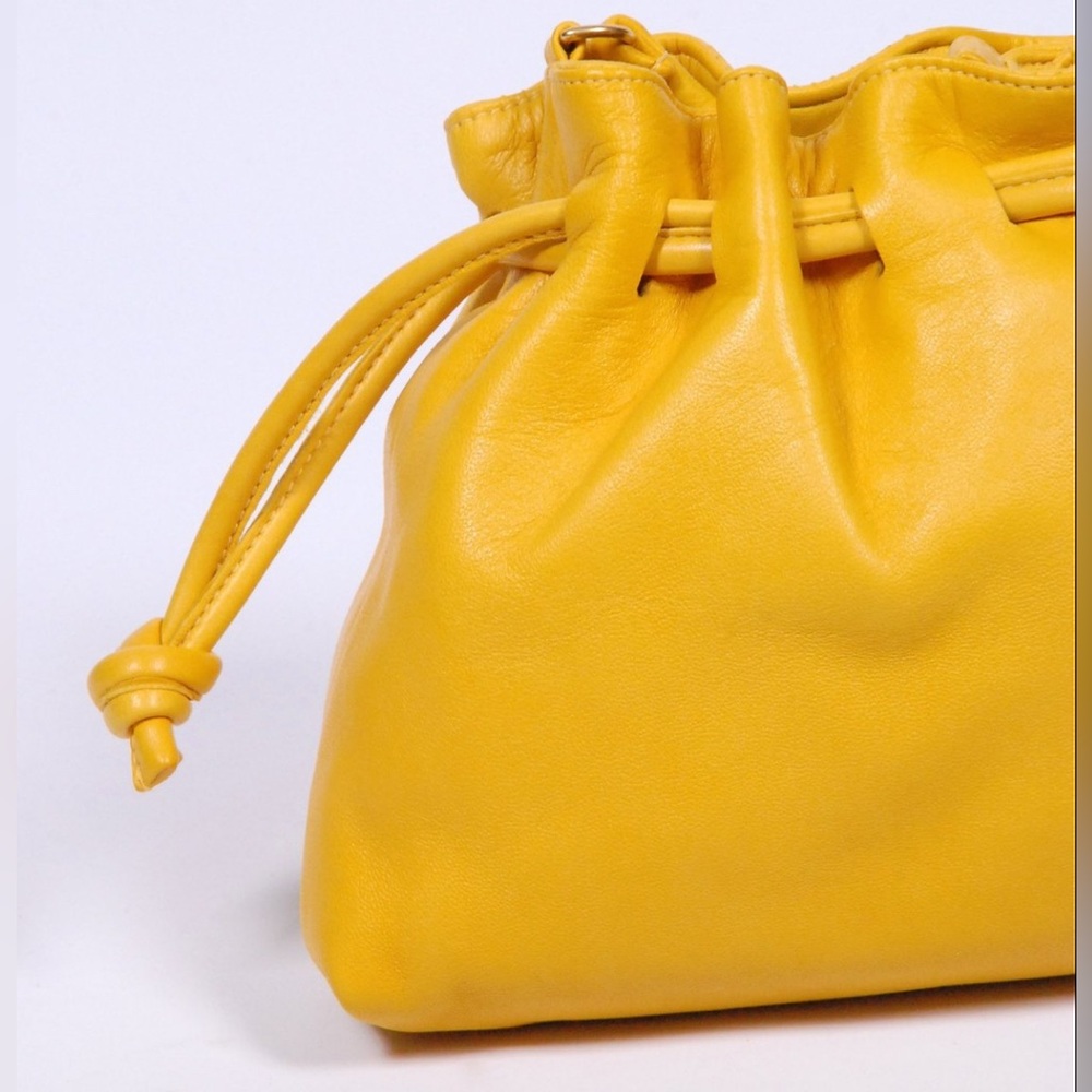 Clare V Yellow Nappa Petit Henri